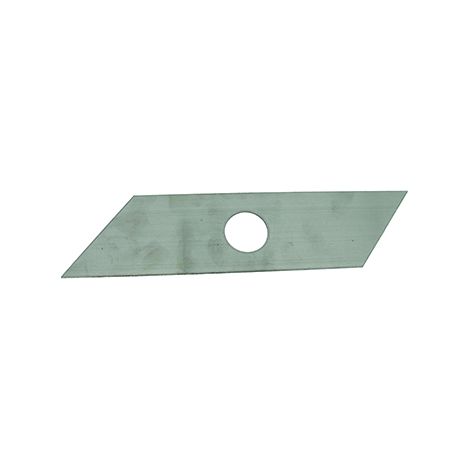 Anpassbarer Vertikutiermesser für Iseki, Tielburger, Viking – Länge: 226 mm, ø: 25,4 mm. Originalersatz: Kb002-002