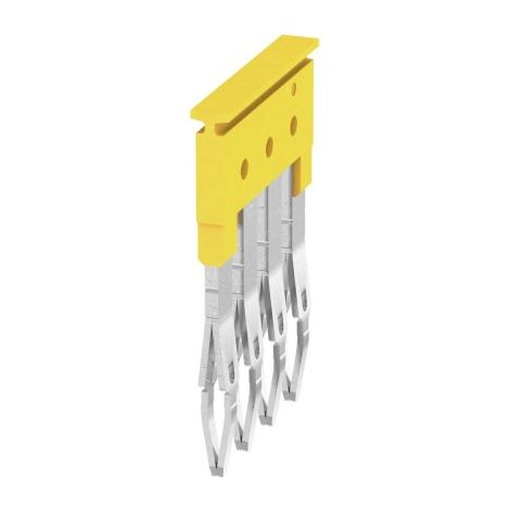 Conector cruzado ZQV 2.5/4, amarillo