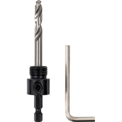 STIER 1/4" HEX Adapter 5/8" 18 UNF für Lochsägen 32-60 mm inkl. Inbusschlüssel