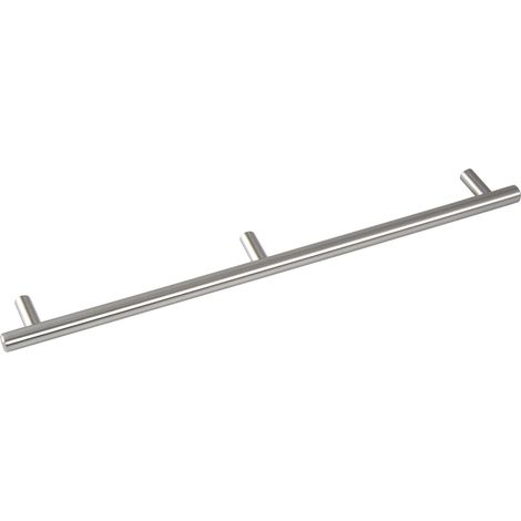 Griff Enija ø 12 mm, LA 860 mm, Breite 900 mm, Edelstahl gebürstet