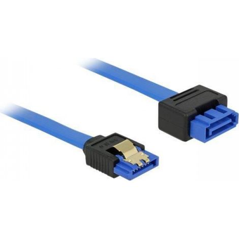 Câble Extension Sata - 50 Cm - Connecteur 7 Broches - Verrouillage Métallique - 1 Pièce