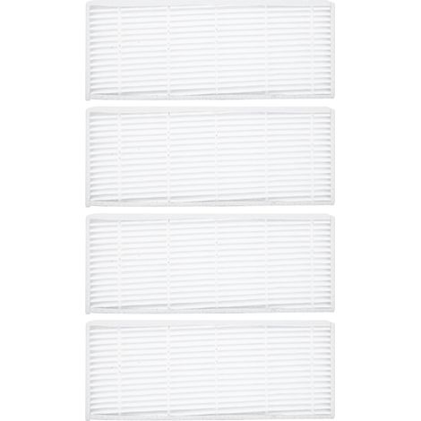 4 Filtres coton, haute résistance, installation facile, pour aspirateur robot Conga 1290(Troisième trimestre : septembre) (1/5)