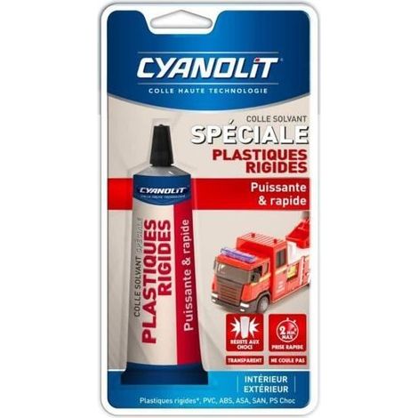 colle plastique prise rapide tube 50ml (1/4)