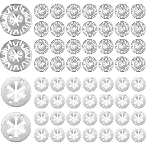 Lot de 60 Rondelles de Protection Thermique, Rondelles de Serrage de 30 mm, D'échappement Bouclier Thermique Isolant Couvercle Clip Rondelles, Pour La Plupart des Voitures (1/5)