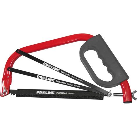 outil pour tailler profix bow saw 300 mm 3 lames interchangeables