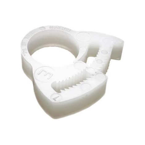Collier de serrage pour tuyau, A sertir, Nylon, 6.5 7.9mm ( Prix pour Sachet de 10 )