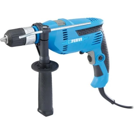Fervi FFID06003A-K Trapano a percussione 600 W (1/2)