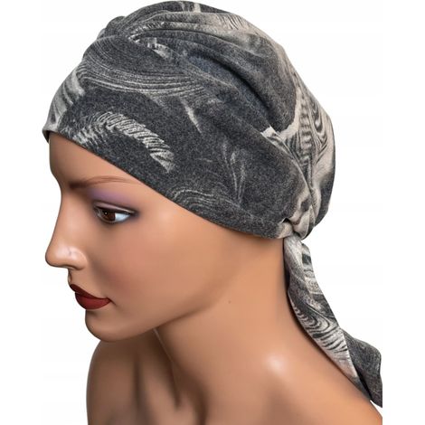 Turbante da donna Tess we-180, scialle in materiale morbido, adatto anche dopo la chemioterapia. (1/5)