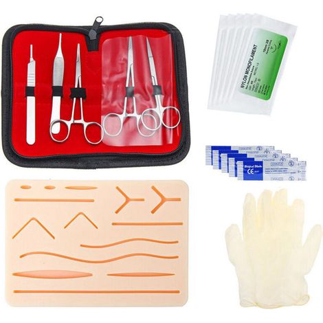 Kit de suture tout compris pour développer et affiner les techniques de suture - (1/4)