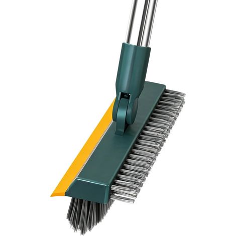 Balai-brosse de nettoyage, long manche, poils durs, pour sol (1/5)