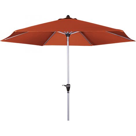 Doppler Sonnenschirm / Kurbelschirm "Active Kurbel 380", Ø 380 cm, terracotta, Bezug aus 100% Polyester, Gestell aus Aluminium, 11,9 kg Sonnenschirm / Kurbelschirm "Active Kurbel 380", terracotta, Ø 3 (1/3)