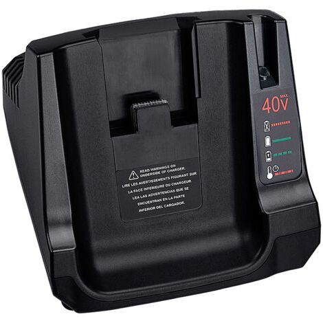 Chargeur de batterie 36V 40V MAX avec 2 ports USB – Compatible Li-ion Black & Decker LCS36 LCS40 – Tension 40V 1,3A – Indicateur LED