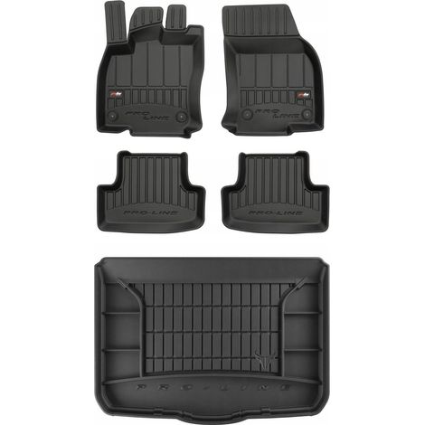 Ensemble de tapis de sol et de coffre 3D pour Audi Q2 à partir de 2016 - D (1/5)