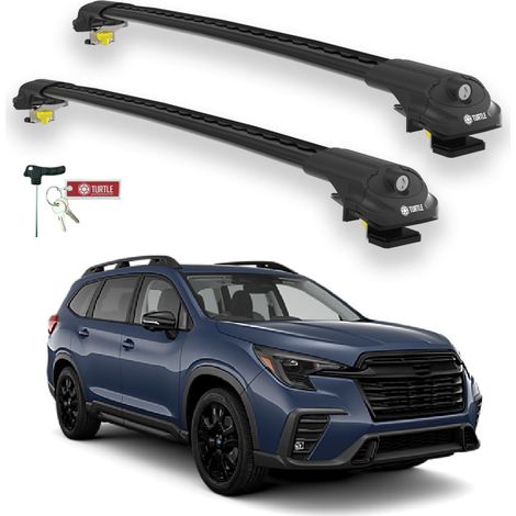 TURTLE kompatibel mit Subaru Ascent 2019-2025 Dachträger Air1 Schwarz (1/5)