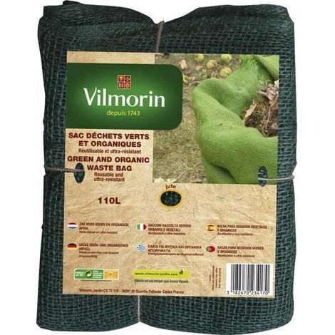 Vilmorin - Sac Déchets Vert - Jute (1/2)