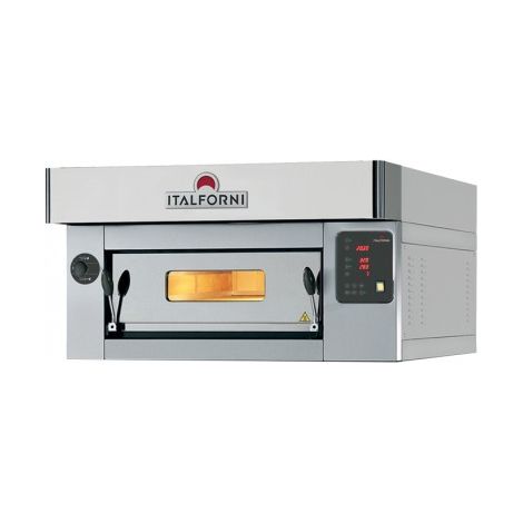 Four à Pizza Electrique Professionnel - 8 Pizza - Inox - ITALFORNI
