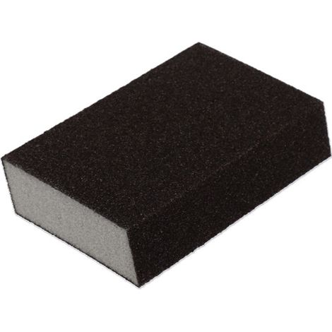 Éponge abrasive grain moyen - Souple, réutilisable, multi-matériaux