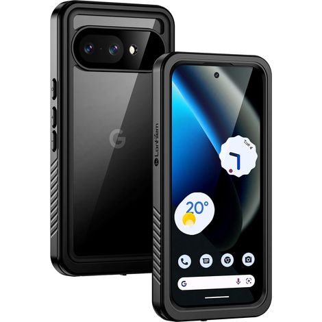 Coque pour Google Pixel 10A IP68 Étanche Antichoc Intégrale, Noir (1/5)