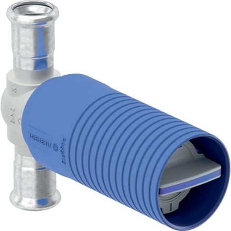 Geberit 94914 Robinet à boisseau sphérique Mapress encastré d22 avec (1/4)