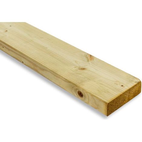 47mm x 150mm Sawn Treated Timber C24 (6" x 2") 2.4m