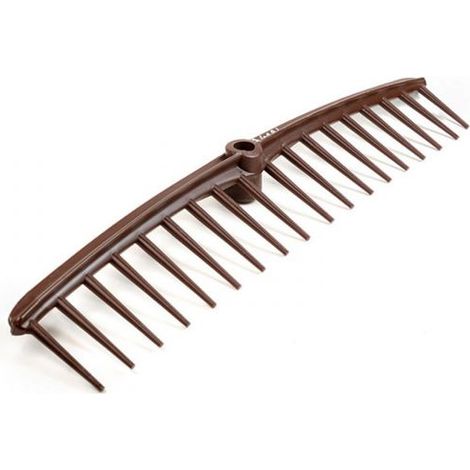 RASTRELLO 18 DENTI IN PVC CM.57 PER ERBA E FIENO GIARDINAGGIO ATTREZZI GIARDINO