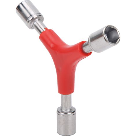 Clé hexagonale extérieure en Y 3 voies pour vélo outil de réparation combiné (1/5)