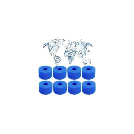 Lot de 8 filtres en mousse de type S1, spa pour Intex S1, réutilisables, pour piscine de type S1, pour piscine, aquarium, spa. (1/5)