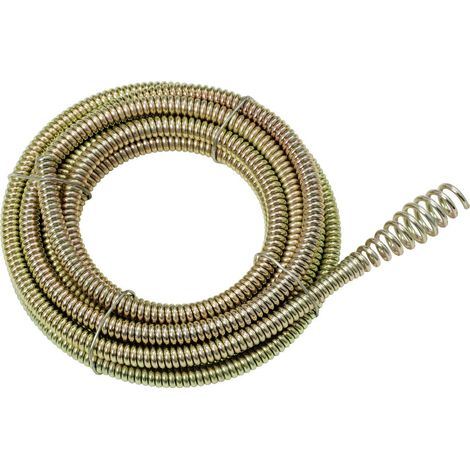 Spirales de rechange pour déboucheurs, Ø8mm, 4,5m (1/2)