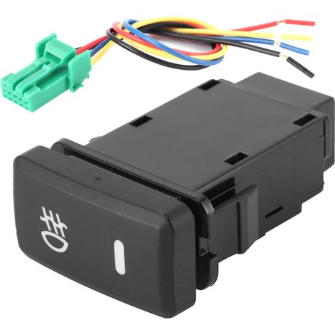 Interrupteur de commande des feux antibrouillard avec fil 60x39x21mm Compatible avec Camry/YARIS/Highlander/PRIUS/LEVIN (1/5)