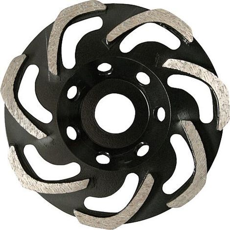 Assiette meuleuse diamant E-PRO revetement Diam 125x22,23 mm