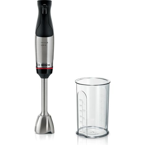 Bosch Serie 6 MSM6M610 licuadora Batidora de inmersión 1000 W Negro, Acero inoxidable (1/5)