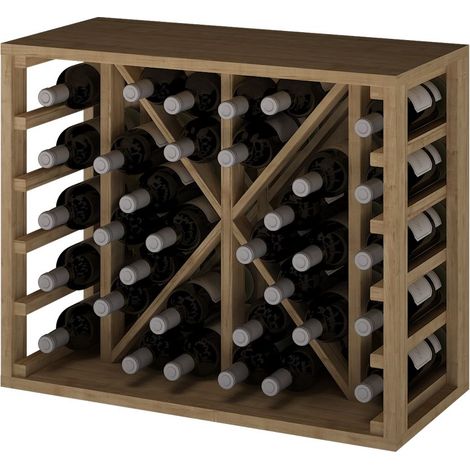 Godello 34 botellas de pino teñido en roble (1/3)
