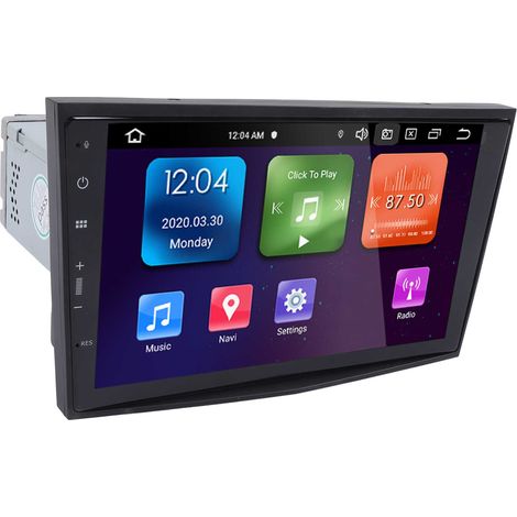 Autoradio 2 Din 8 pouces Android 11, écran tactile GPS, lecteur DVD/CD, compatible Opel, navigation intégrée, kit de remplacement (1/5)