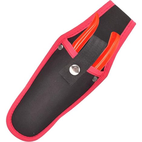 Pochette pour sécateur, support pour ciseaux de jardinage, 6,9 x 24,9 cm, taille compacte avec prise en main sûre, cadre en alliage, accessoire de jardin, accessoires de maison pour arboristes (1/5)