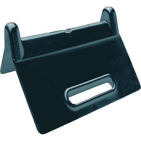 Kantenschutzwinkel Schenkel-L.90x90mm schwarz o.Schlitz 4 St./Set DOLEZYCH (1/3)
