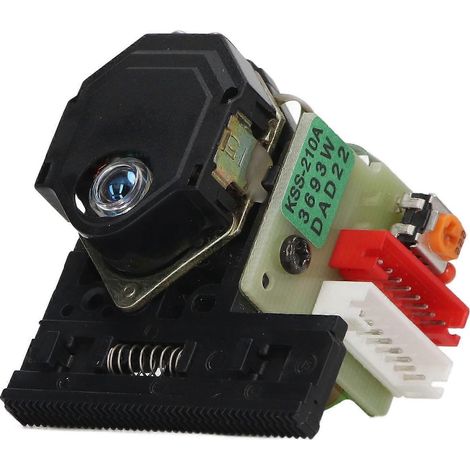 Scanner optique avec lentille laser dans la bande de la lumière visible, tête laser monocanal pour le remplacement de CD