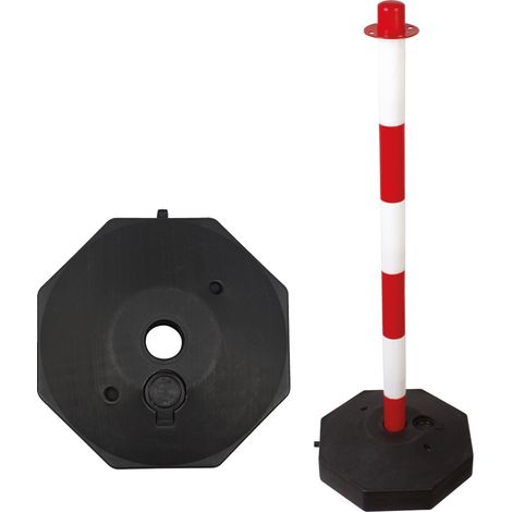 Paletto per bancomat alto 1,5 m in acciaio inox.