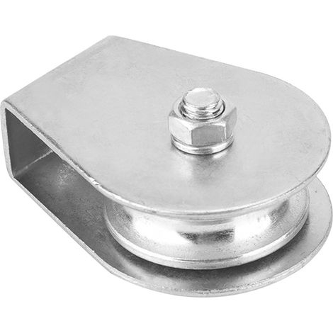 Poulie pivotante à galet pour câble métallique, capacité de charge de 0,3 tonne (03) (1/5)