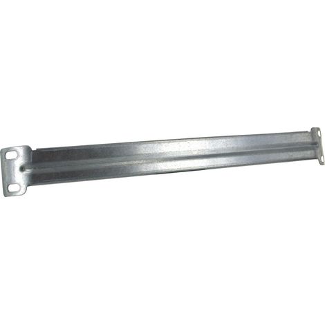 Refuerzo de esquina para cama CIME gris, 48 mm de ancho x 4,8 mm de alto x 4,8 mm de profundidad. SANS MARQUE