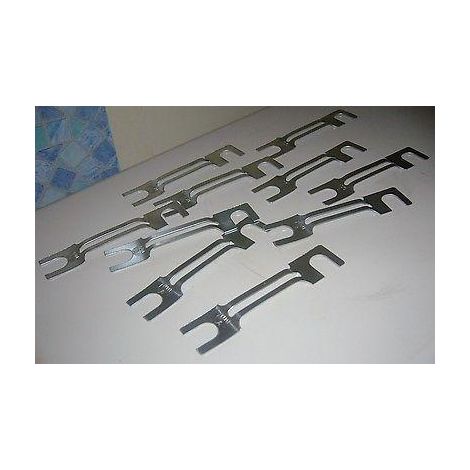KIT 10 FUSIBILI 100A  CARICABATTERIA AVVIATORI ORIGINALI TELWIN 802131