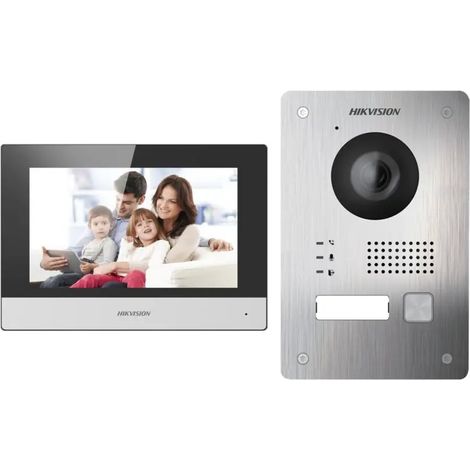 Kit Videoportero 2hilos Hd Hikvision Kis703y Ds-kis703y-p