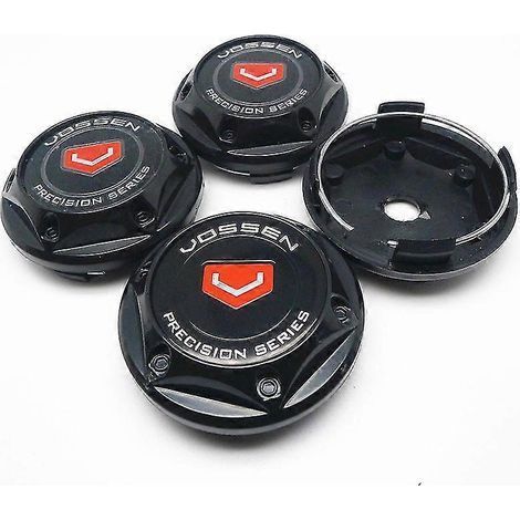 Lot de 4 cache-moyeux de roue Vossen 68 mm et 62 mm, protection anti-poussière, accessoires de style automobile Cache-moyeux de roue A (1/5)
