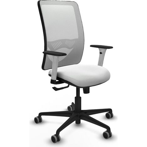 Chaise de bureau piqueras y crespo Zulema blanc confort élevé (1/2)