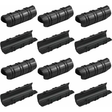 Clips Serre - ABS PC - Résistants Chaleur Froid - Pour Serres Jardinage - 25 mm - Lot de 12 (1/5)