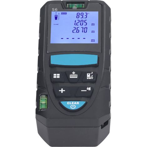 Télémètre Laser 100m Numérique avec Niveau à Bulle pour Mesure Précise (1/5)