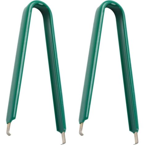 Extracteurs de Touches Vert pour Clavier Mécanique Lot de 2 en Acier et Plastique Outil Pratique pour Retirer Les Composants PCB et Réparer Le Clavier (1/5)