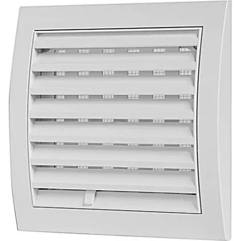 Griglia Quadra Ø150 In Abs - Colore: Bianco - Articolo: 9751-042-01