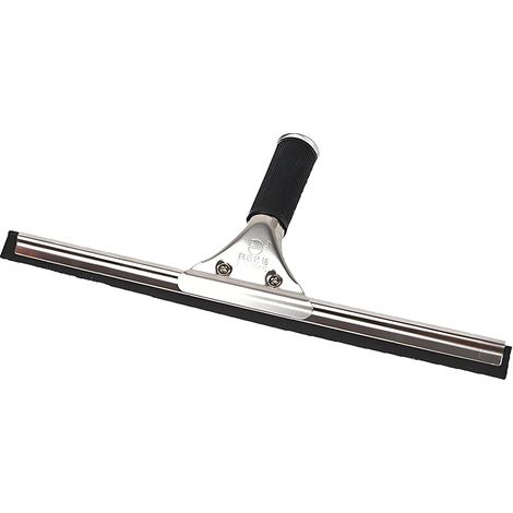Raclette en acier inoxydable pour fenêtre de douche pour miroir de salle de bain, nettoyage de vitres, 45 cm (1/5)