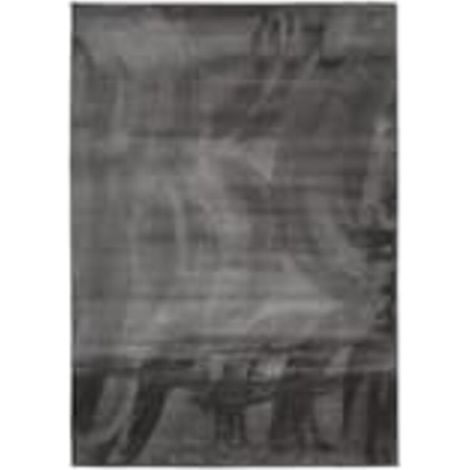 Tapis imitation fourrure Cat Gris Foncé Lavable (1/5)