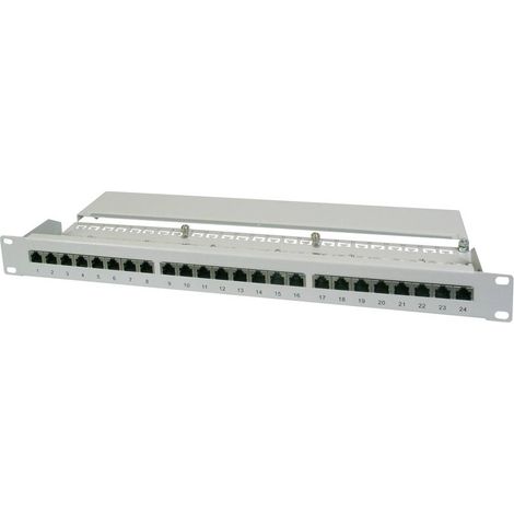 Panneau de brassage 24 ports Digitus DN-91524S CAT 5e 1 UH R42717 (1/2)